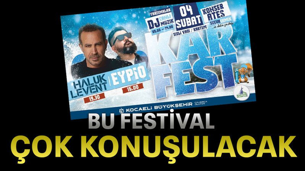 Bu festival çok konuşulacak